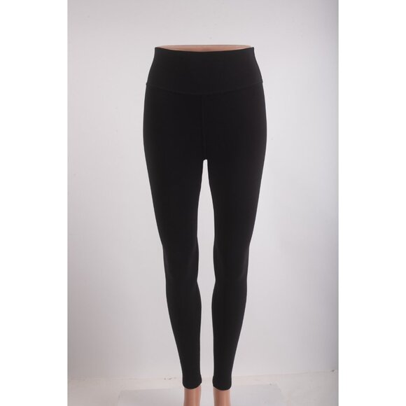 Oysho Womans Leggings Pants Size XS Black Thermal Power lined High Rise NWT - Picture 1 of 6